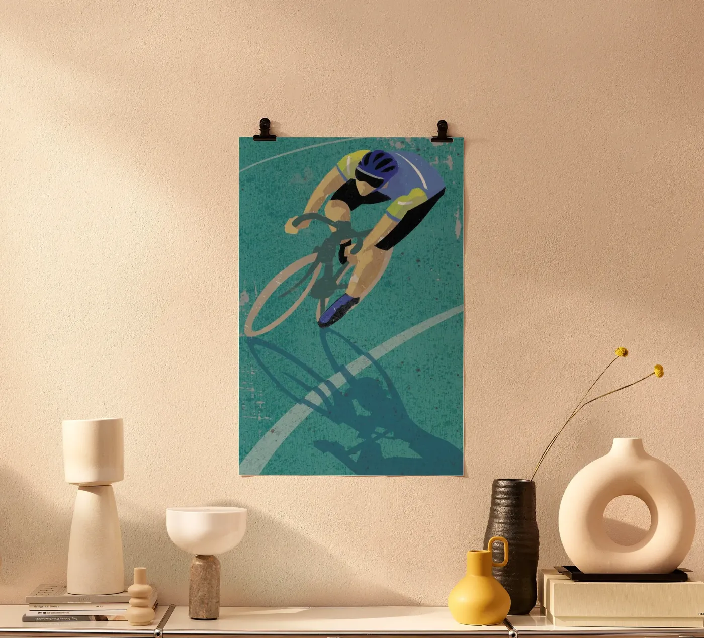 Cycling poster van Andy Bridge