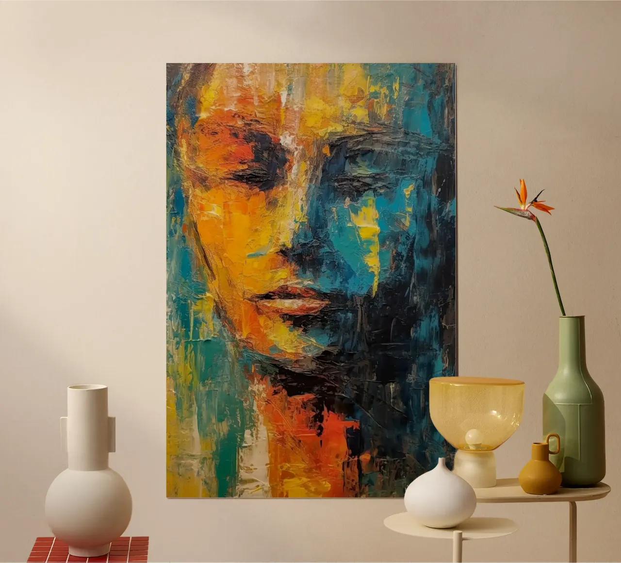 Arte da parete di Imagine poster con telaio in legno da Imagine