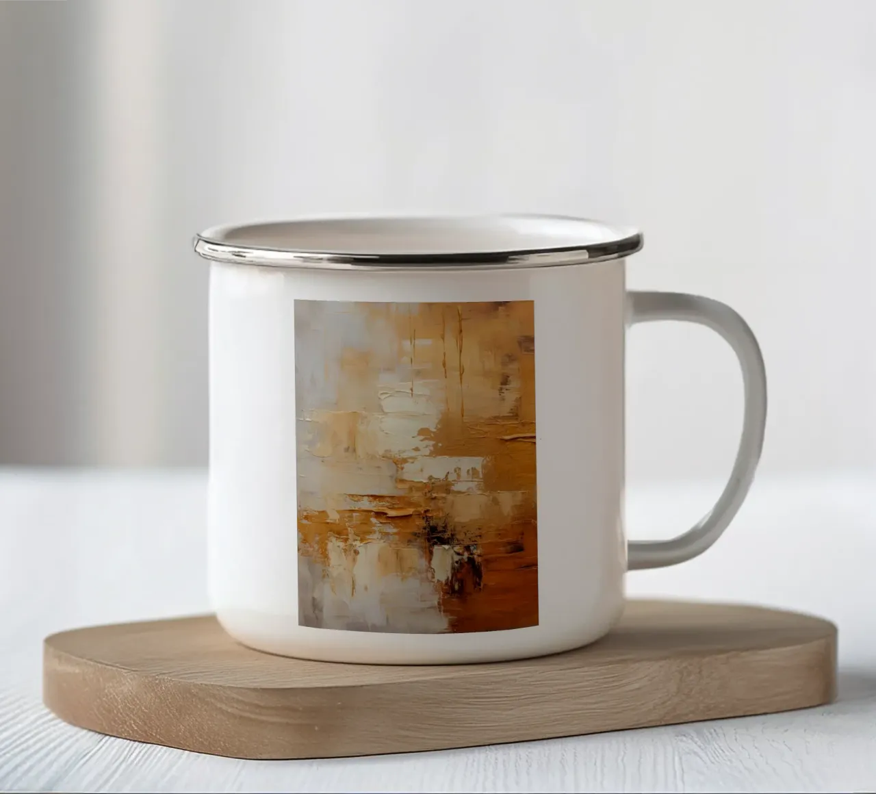 Arte da parete di Imagine tazza in smalto da Imagine