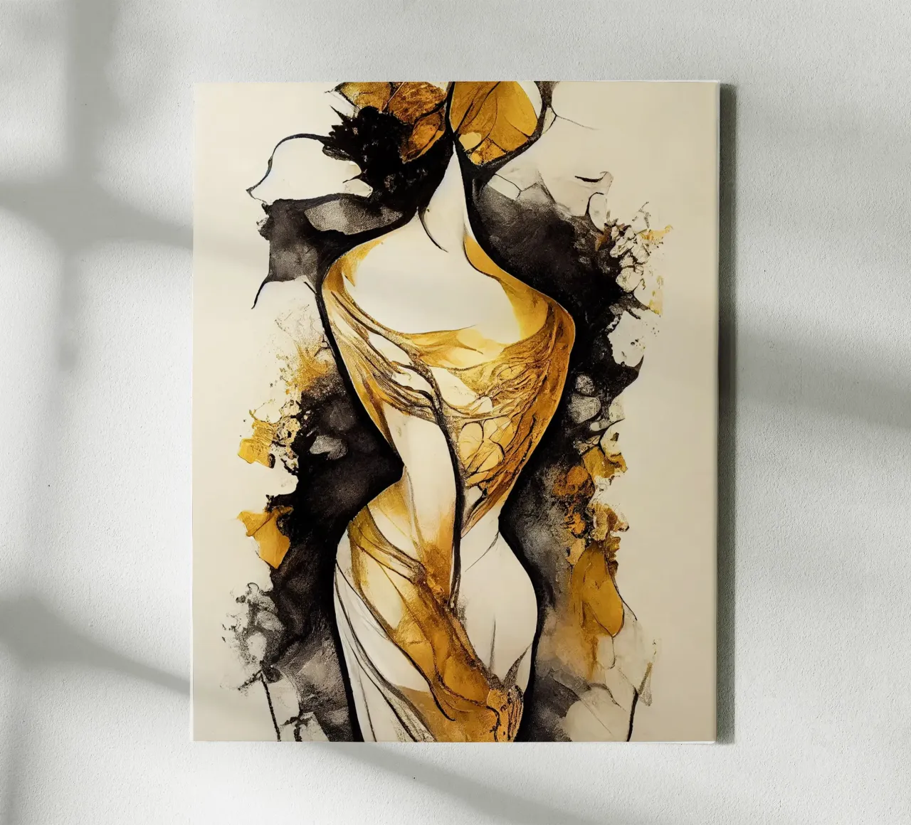 Muurkunst van Imagine canvas met Baklijst van Imagine
