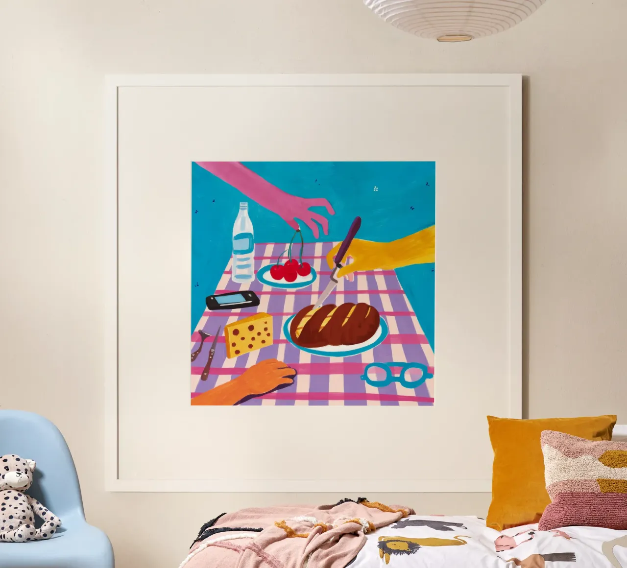 Armonia da picnic condivisa carta hahnemühle da Muse Artworks