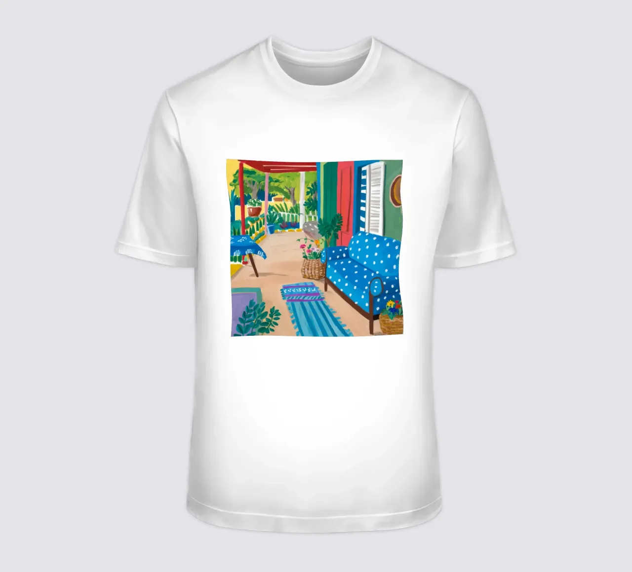 Divano a pois Santuario t-shirt da FadeAura