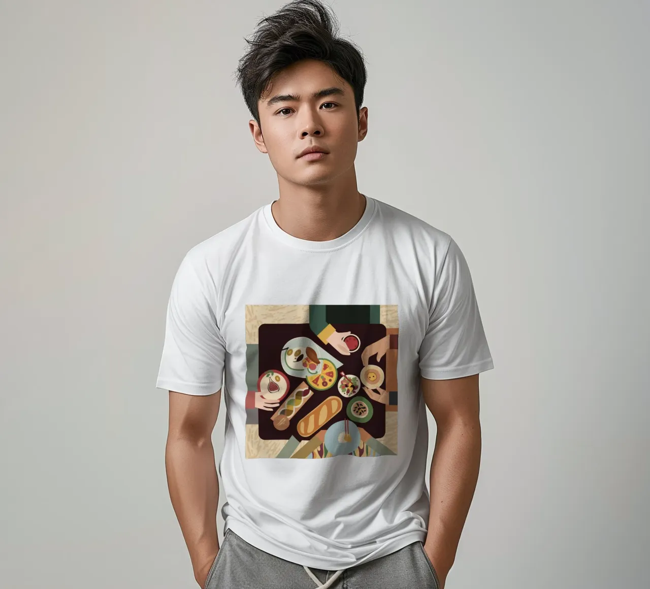 Abundant Table Flatlay T-Shirt von Muse Artworks