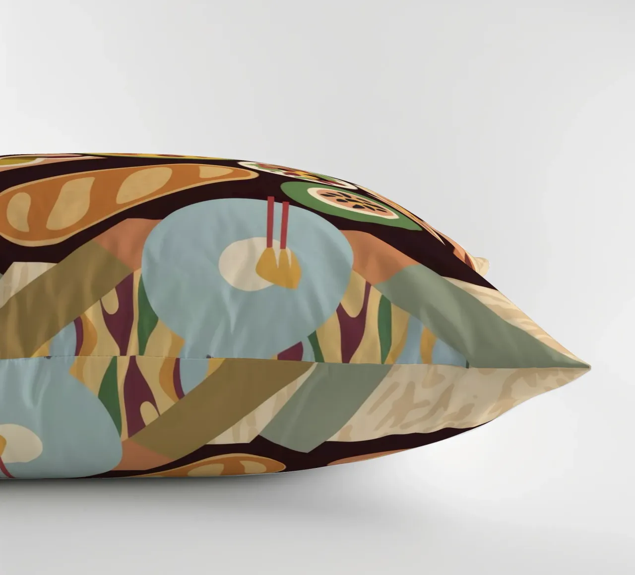 Abundant Table Flatlay decorative cushion by Muse Artworks