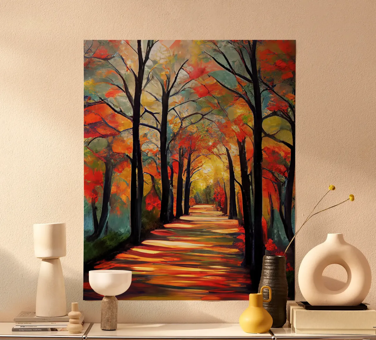 Arte da parete di Imagine poster con telaio in alluminio da Imagine