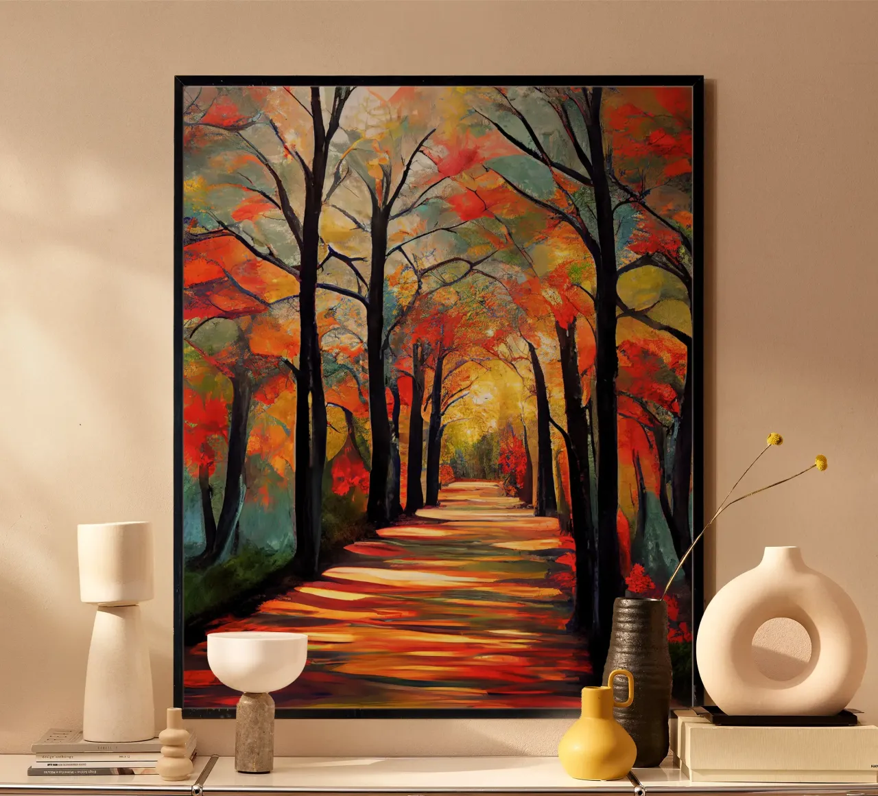 Arte da parete di Imagine poster con telaio in alluminio da Imagine