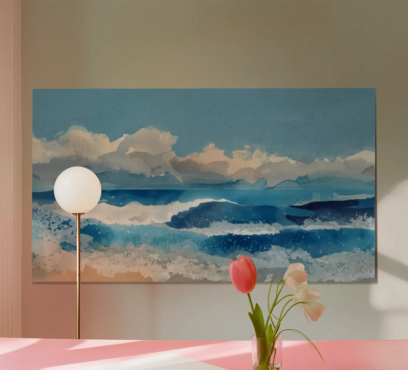 Horizon poster van Matthias Keller Studio