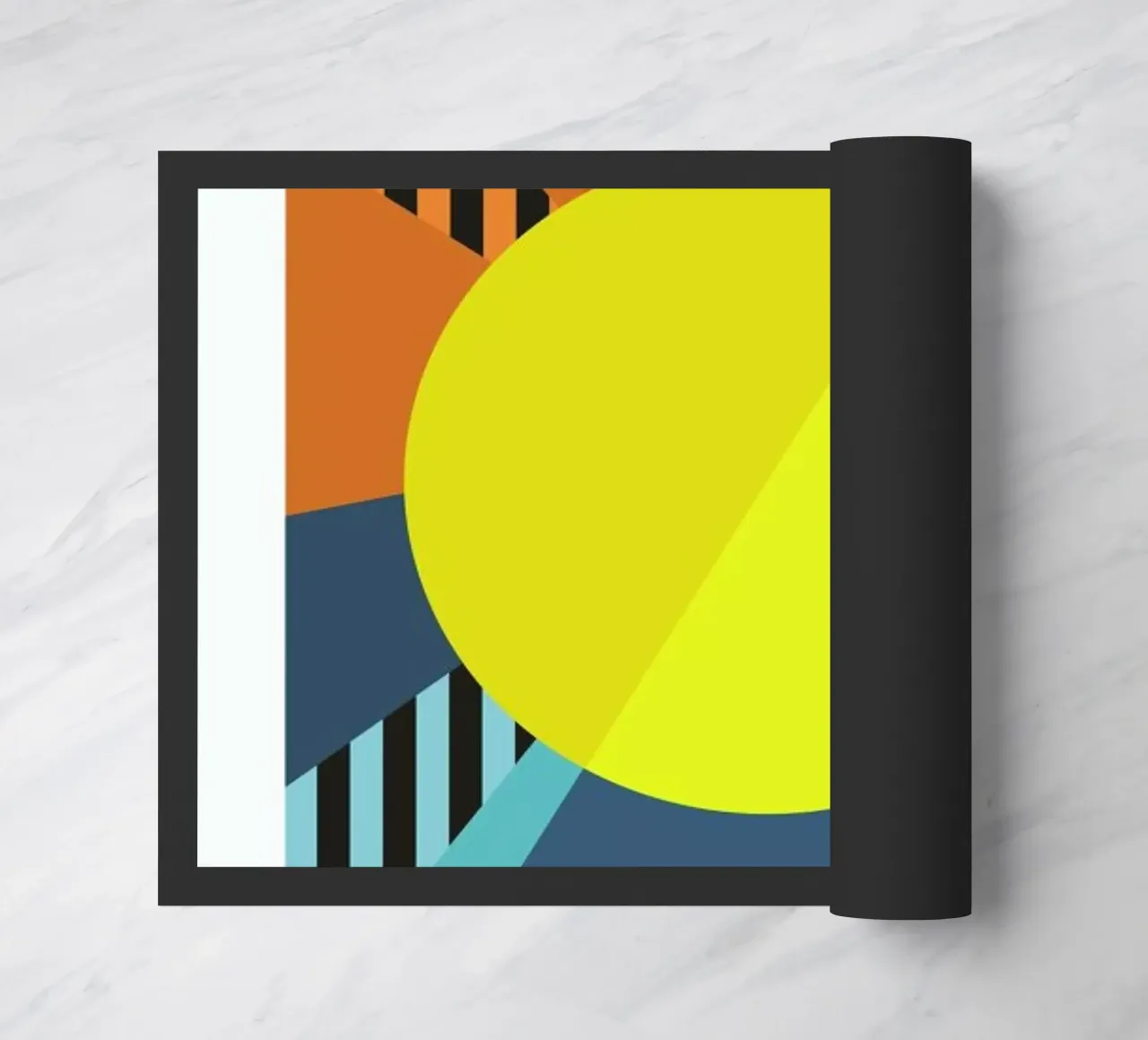 Sunshine On A Rainy Day doormat by The Native State