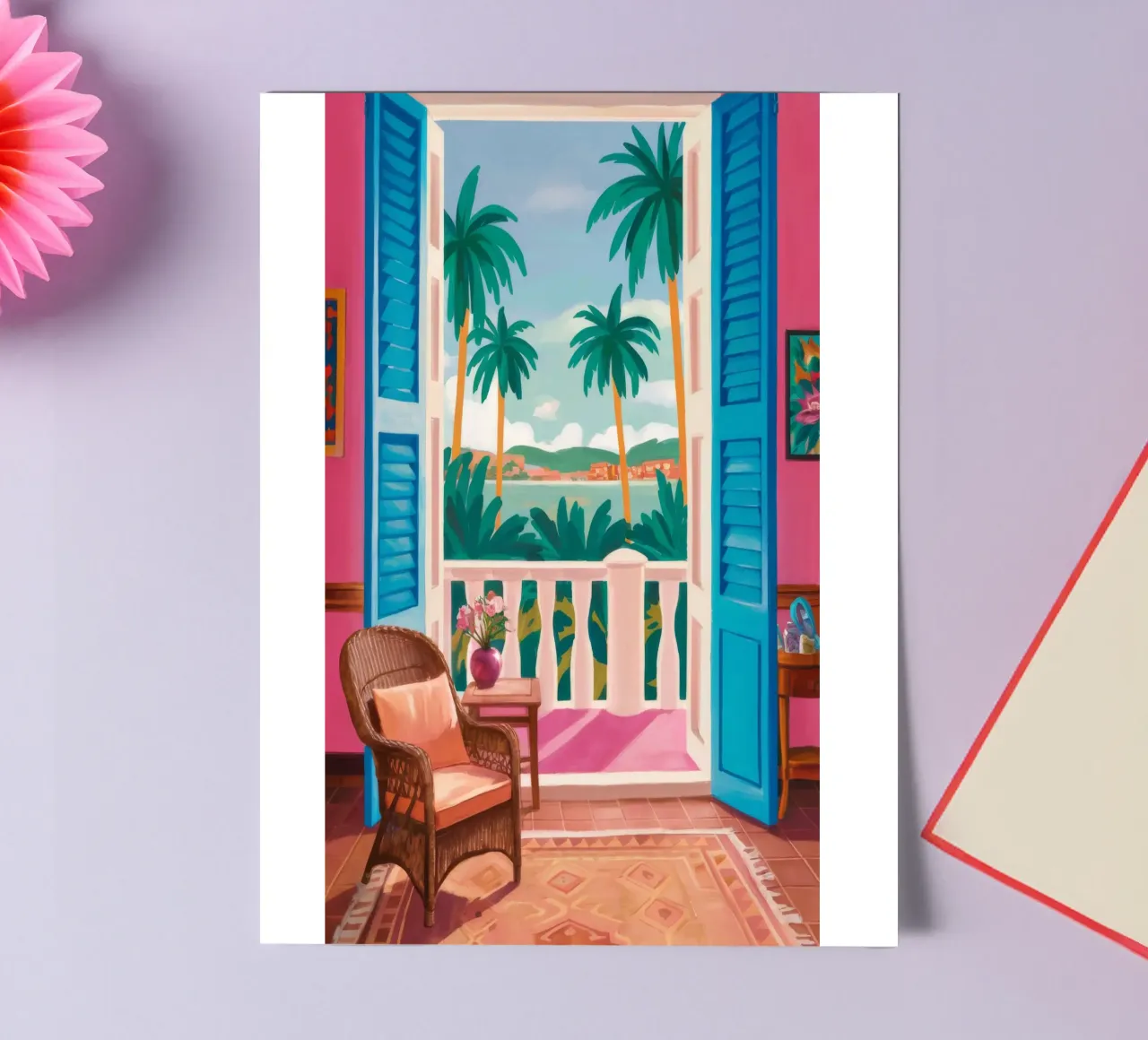 Azure Shutter Seascape sticker sheet by FadeAura