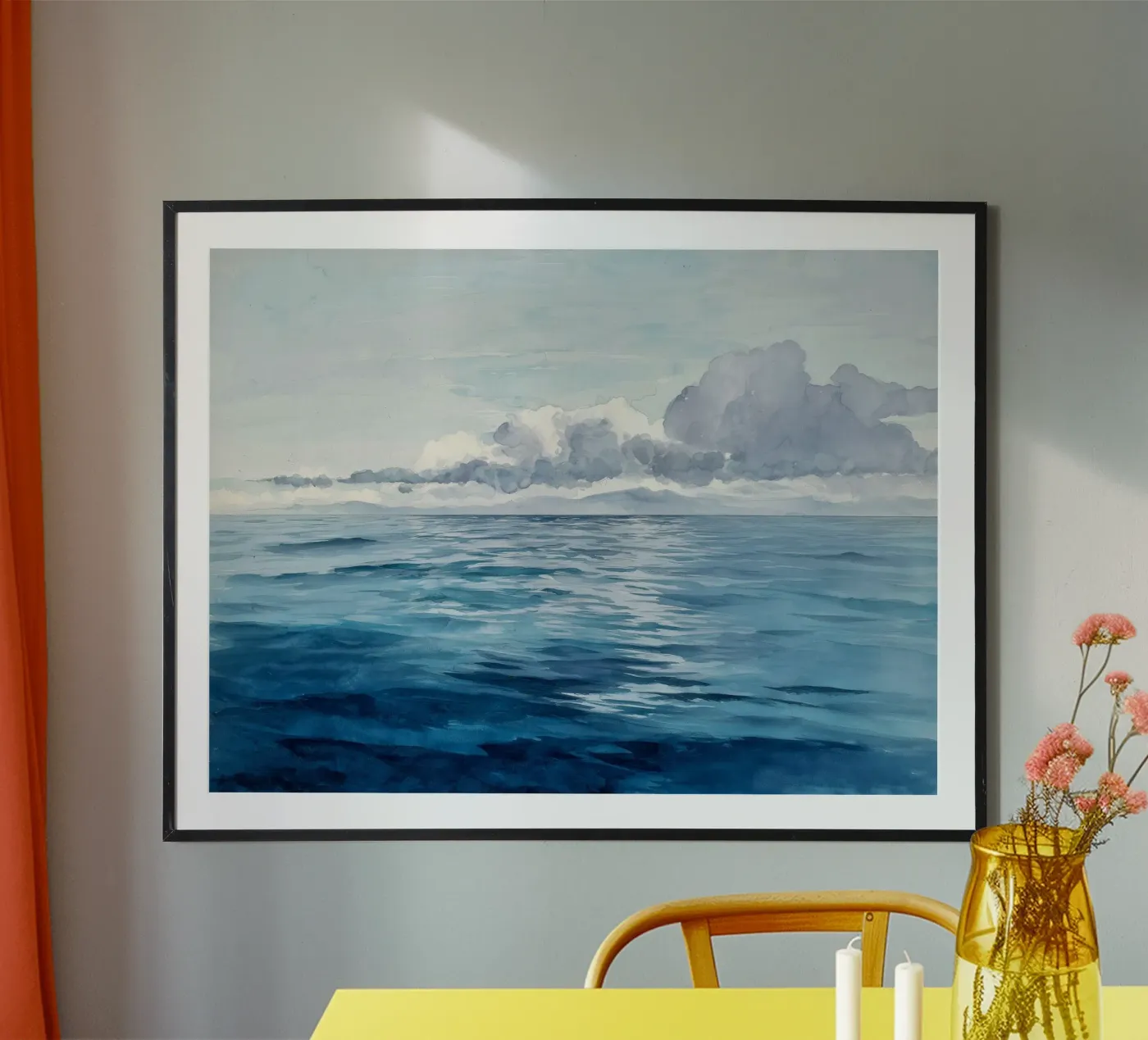 Distant Drift poster by Matthias Keller Studio