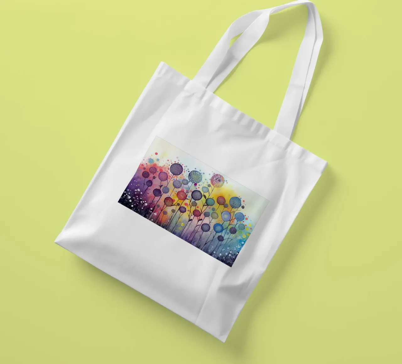 Arte da parete di Imagine borsa in juta da Imagine