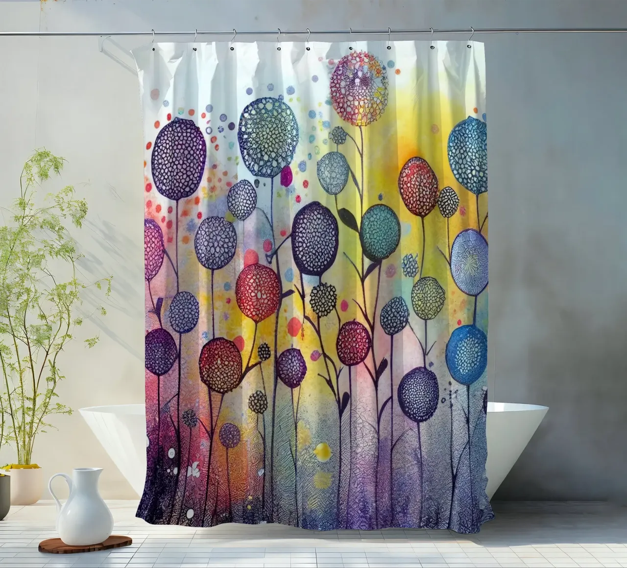 Arte da parete di Imagine tenda da doccia da Imagine