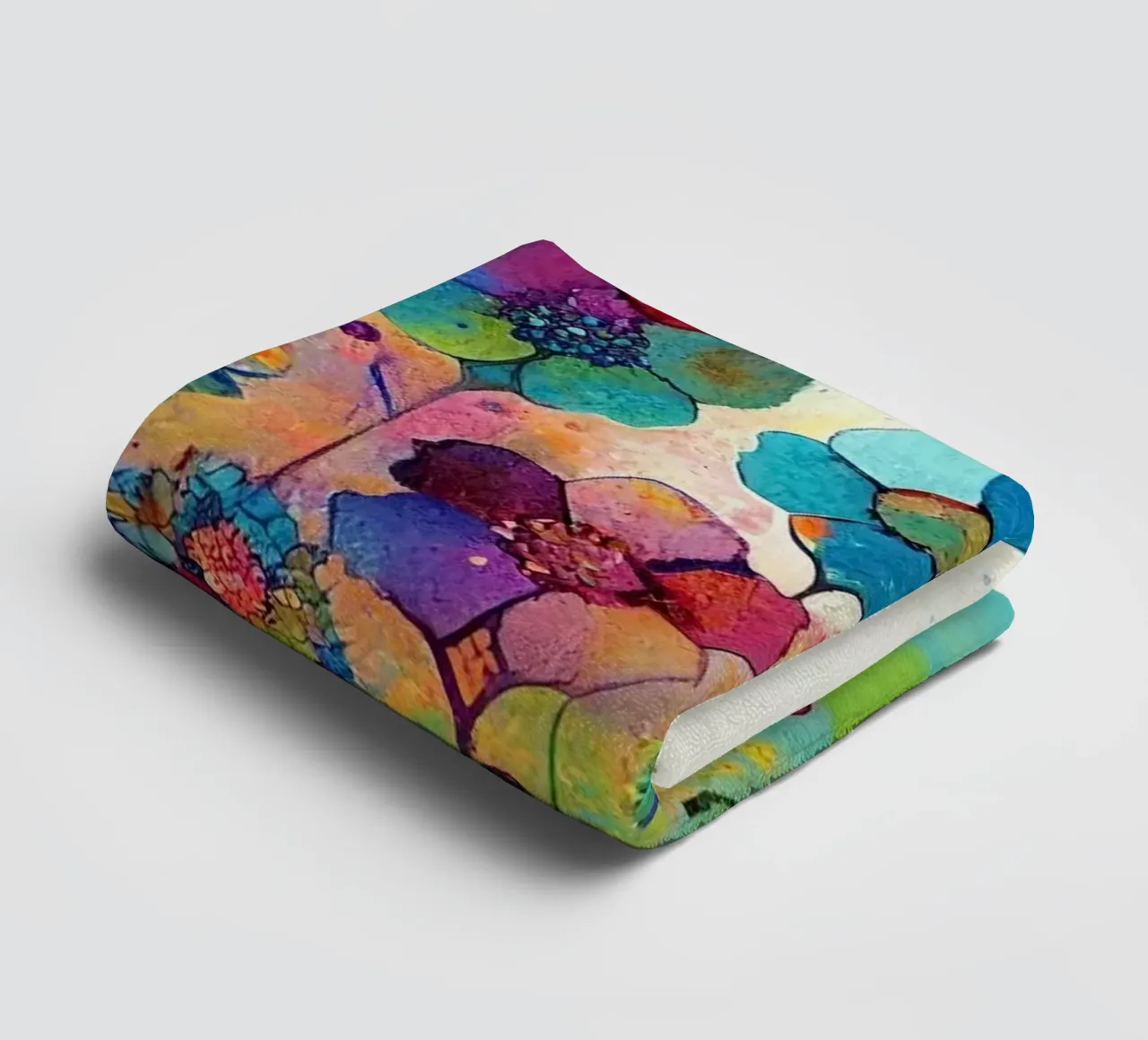 Fiori colorati asciugamano da bagno da Imagine