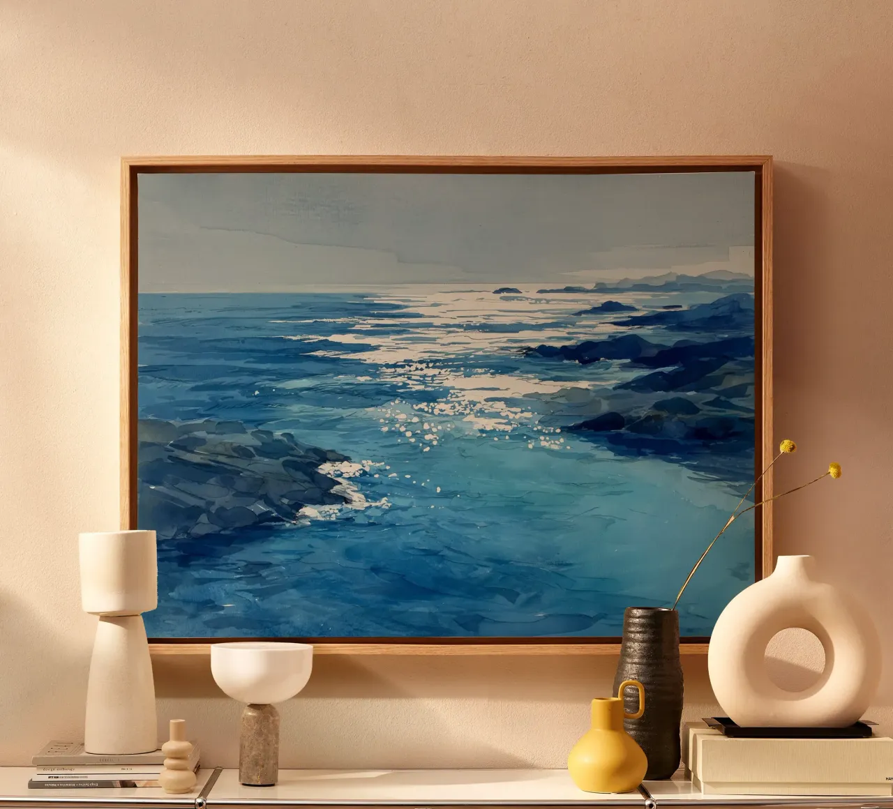 Tide Spark toile de Matthias Keller Studio