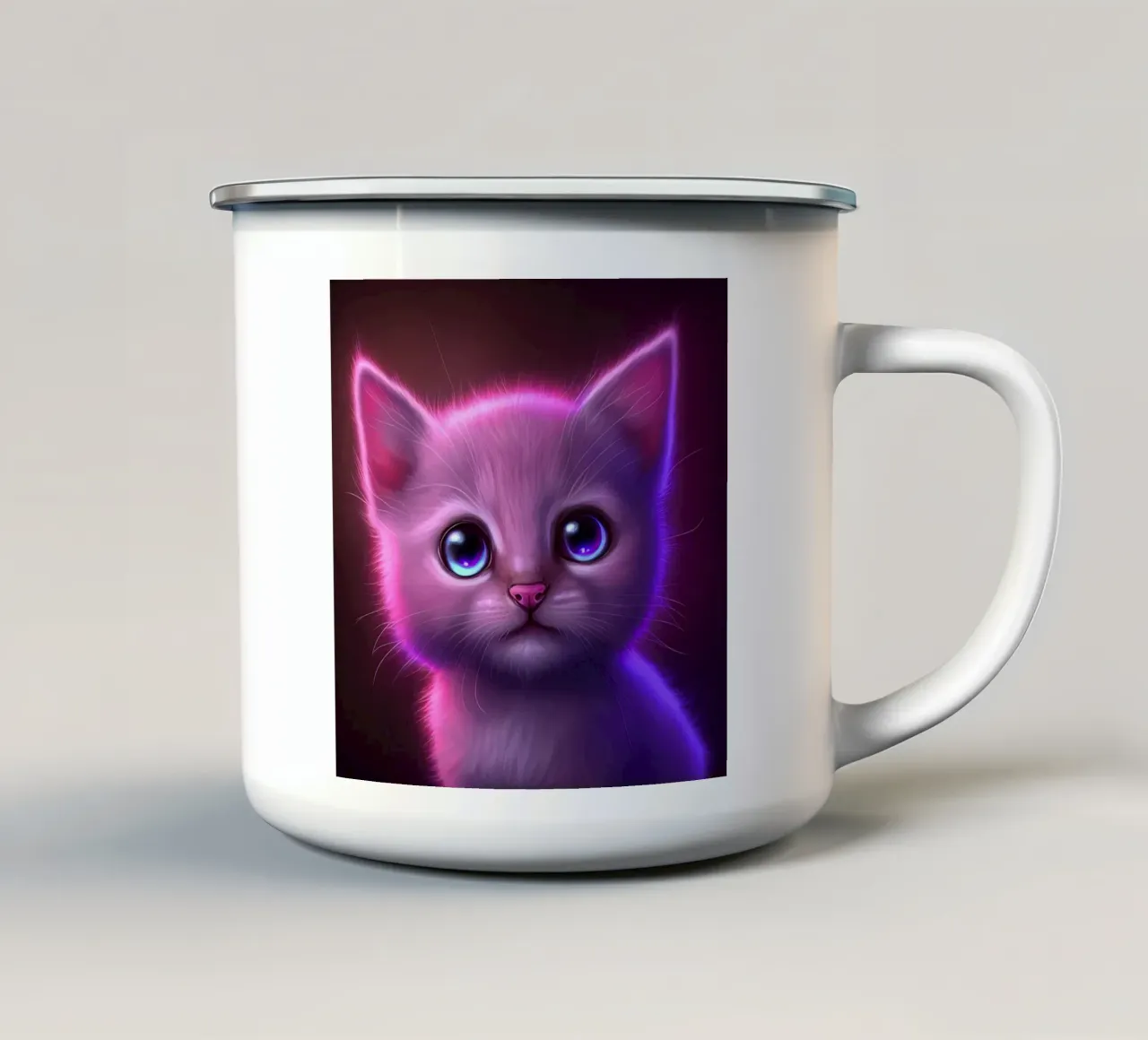 Arte da parete di Imagine tazza in smalto da Imagine