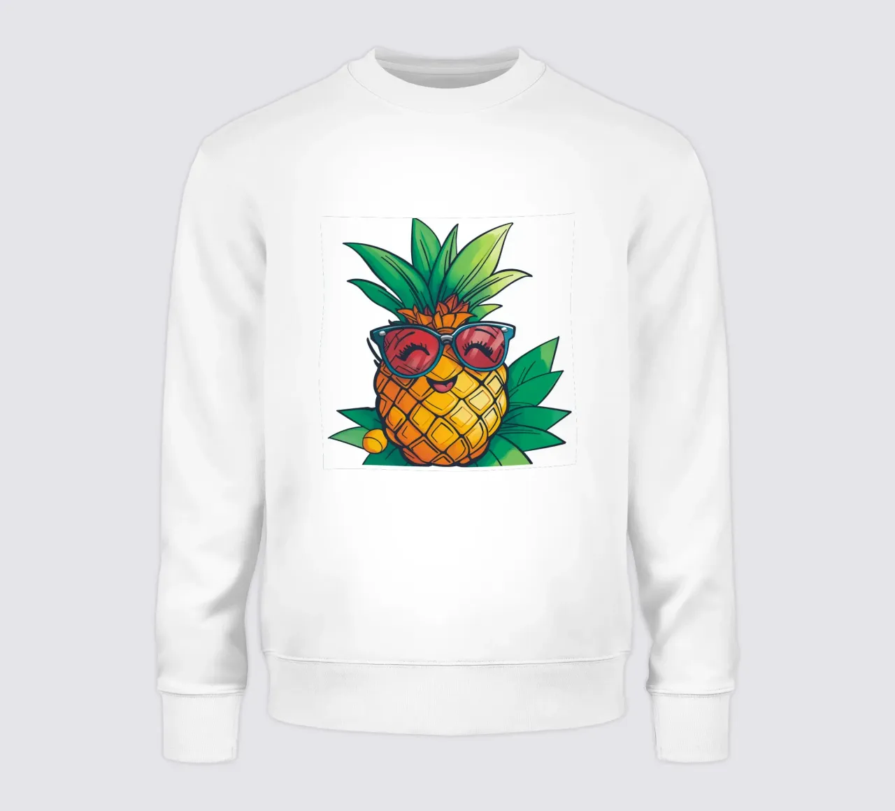 Ananas felice felpa da Motivate-Today