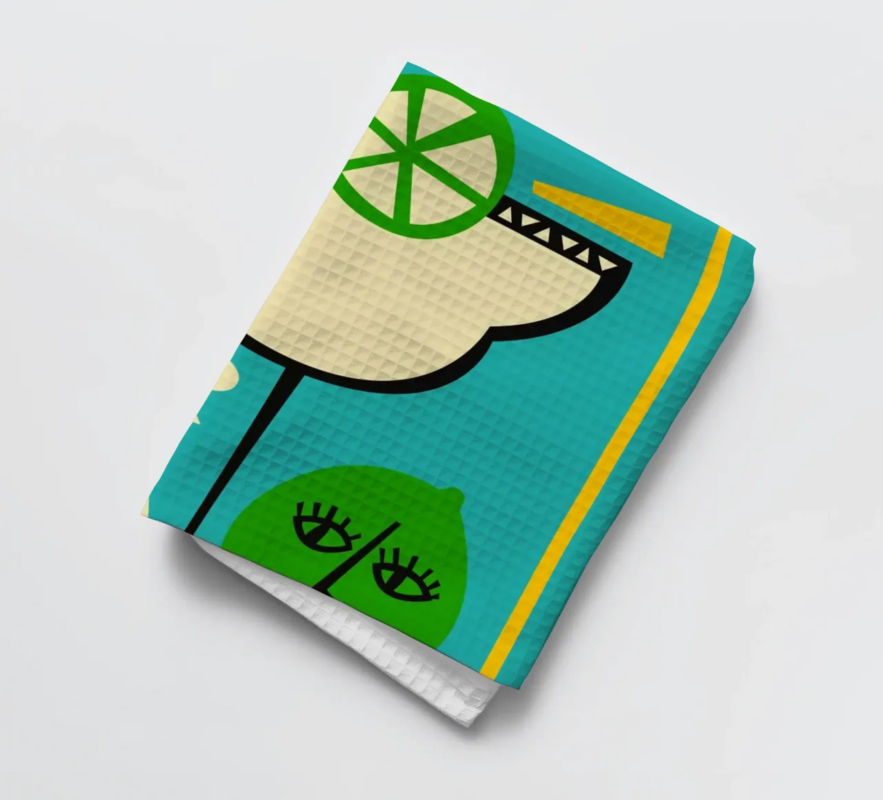 Margarita Cocktail tea towel by Fox & Velvet