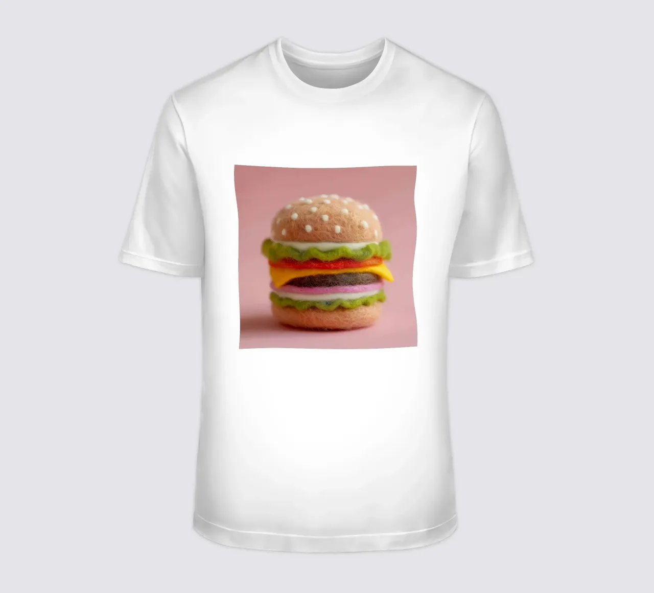 Hamburger soffice t-shirt da Motivate-Today