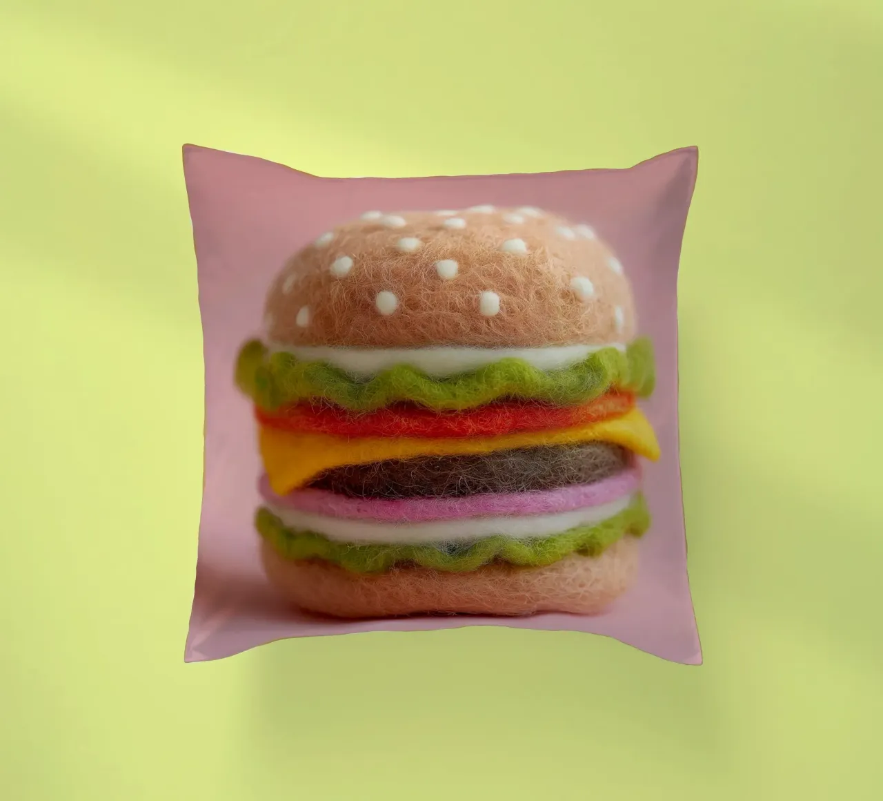Hamburger soffice cuscino da Motivate-Today
