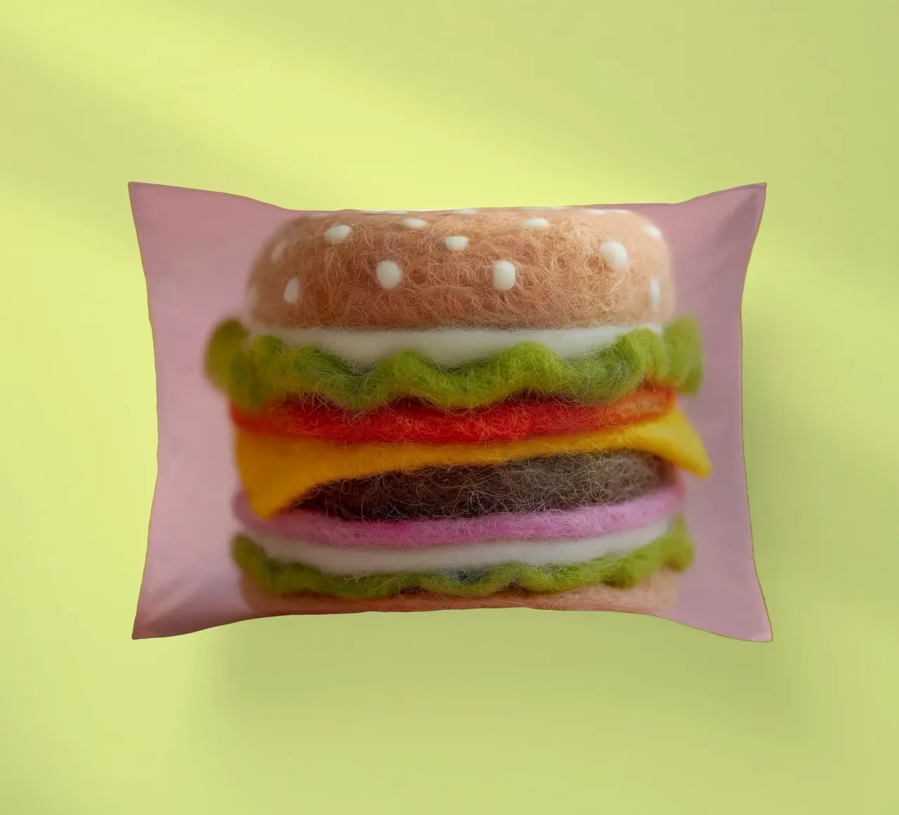 Hamburger soffice cuscino da Motivate-Today