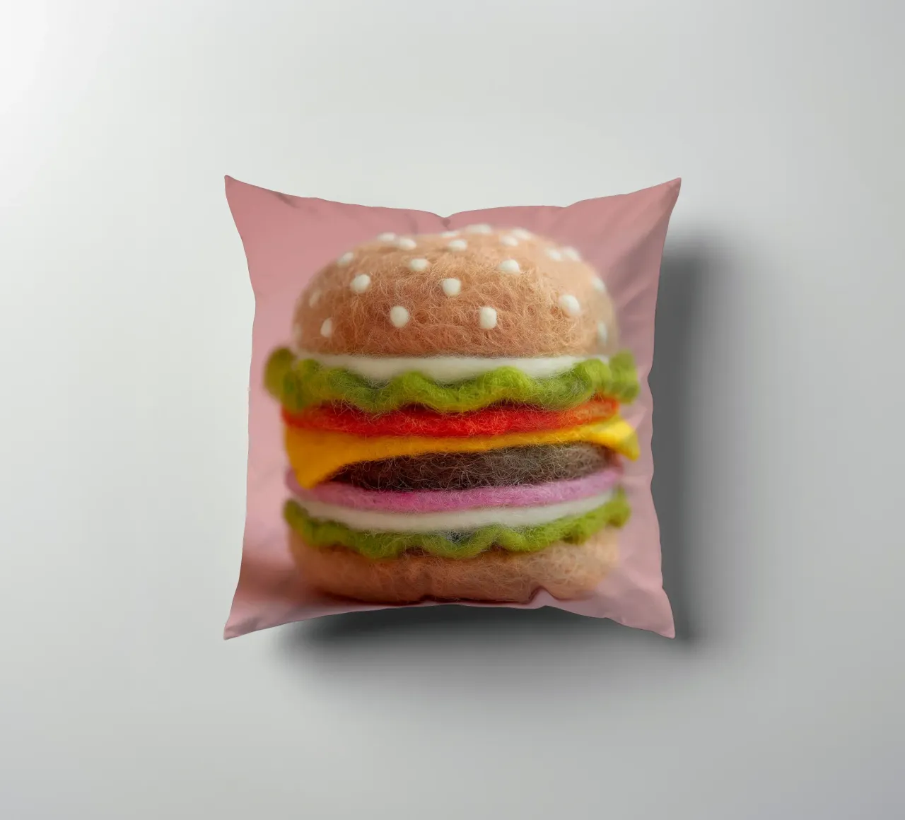 Hamburger soffice cuscino da Motivate-Today