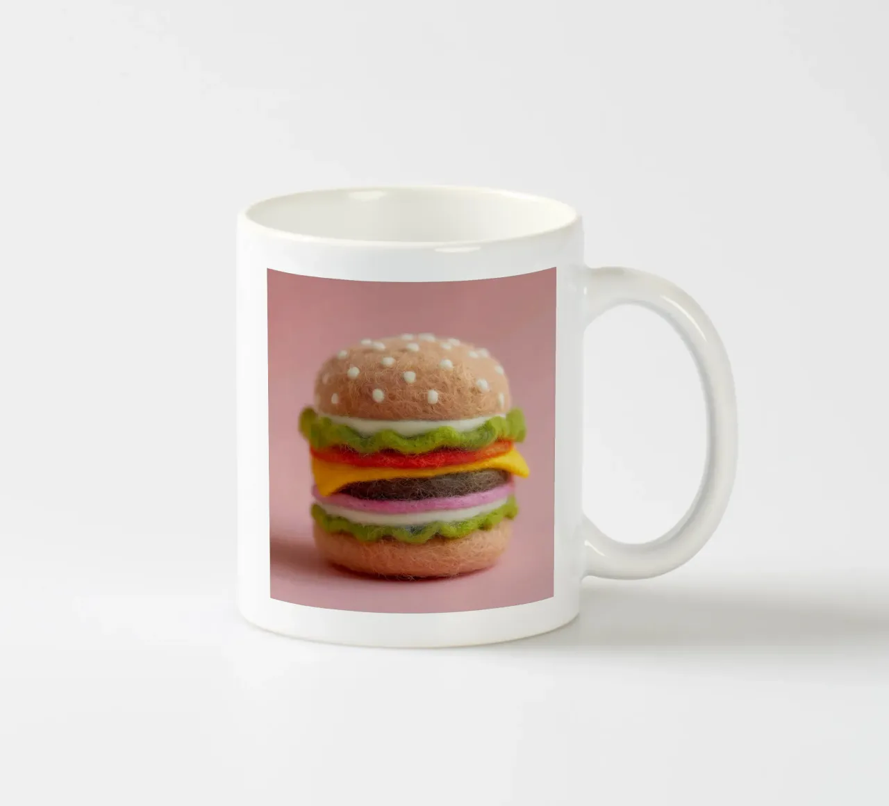 Hamburger soffice tazza in ceramica da Motivate-Today