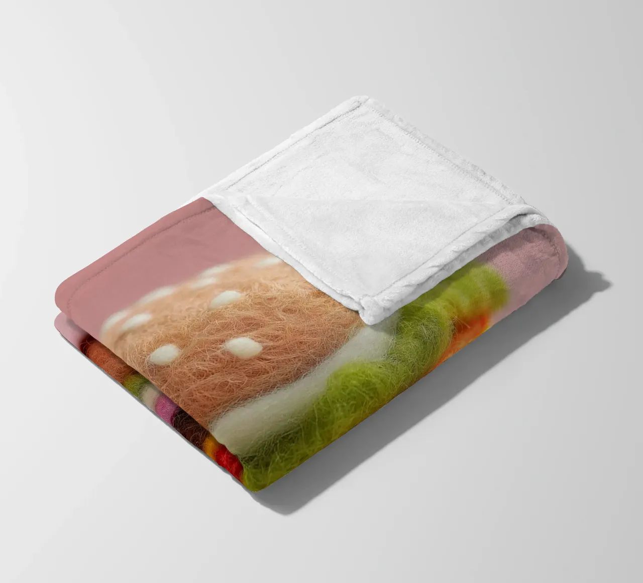 Hamburger soffice coperta in pile da Motivate-Today