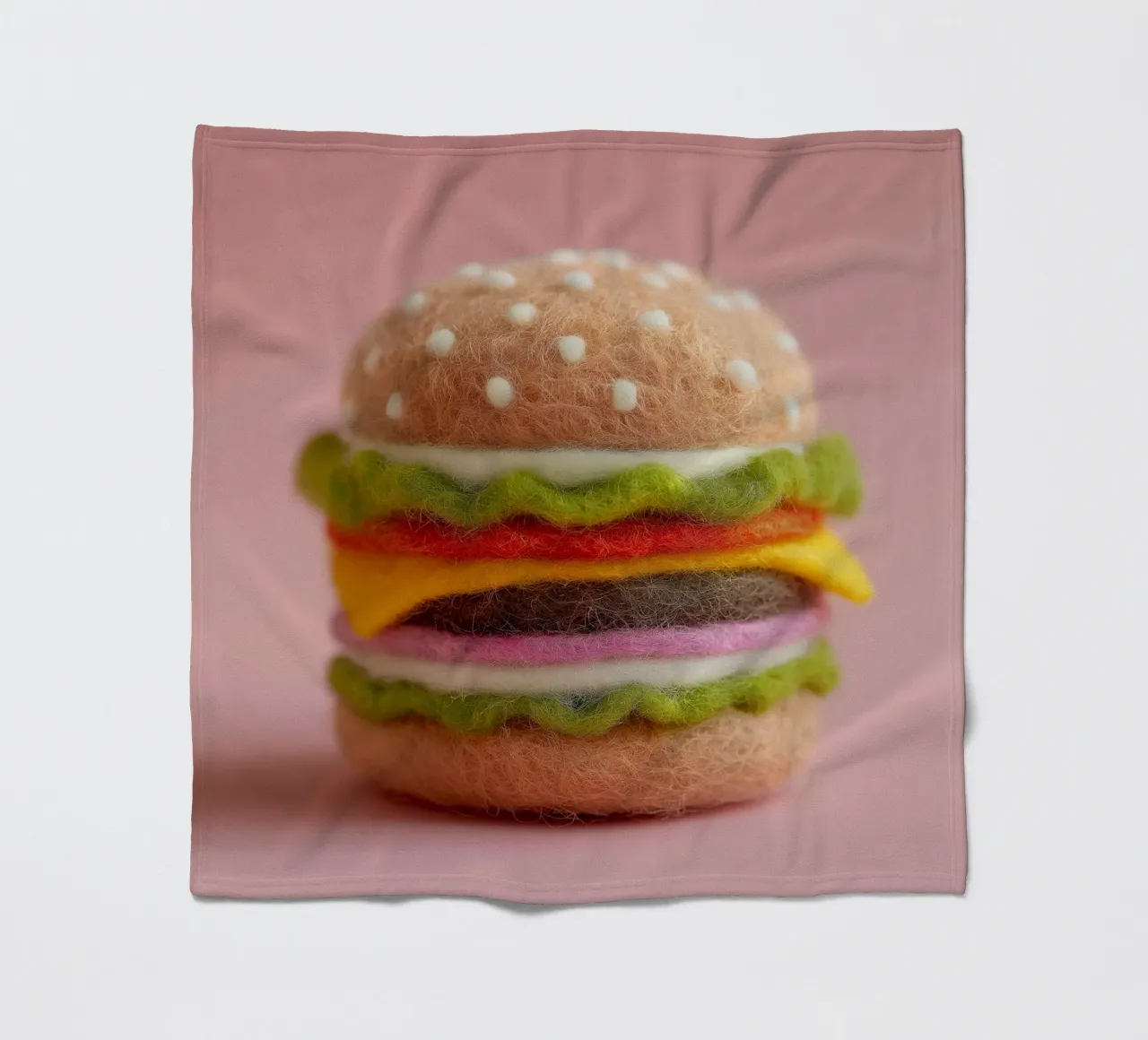 Hamburger soffice coperta in pile da Motivate-Today