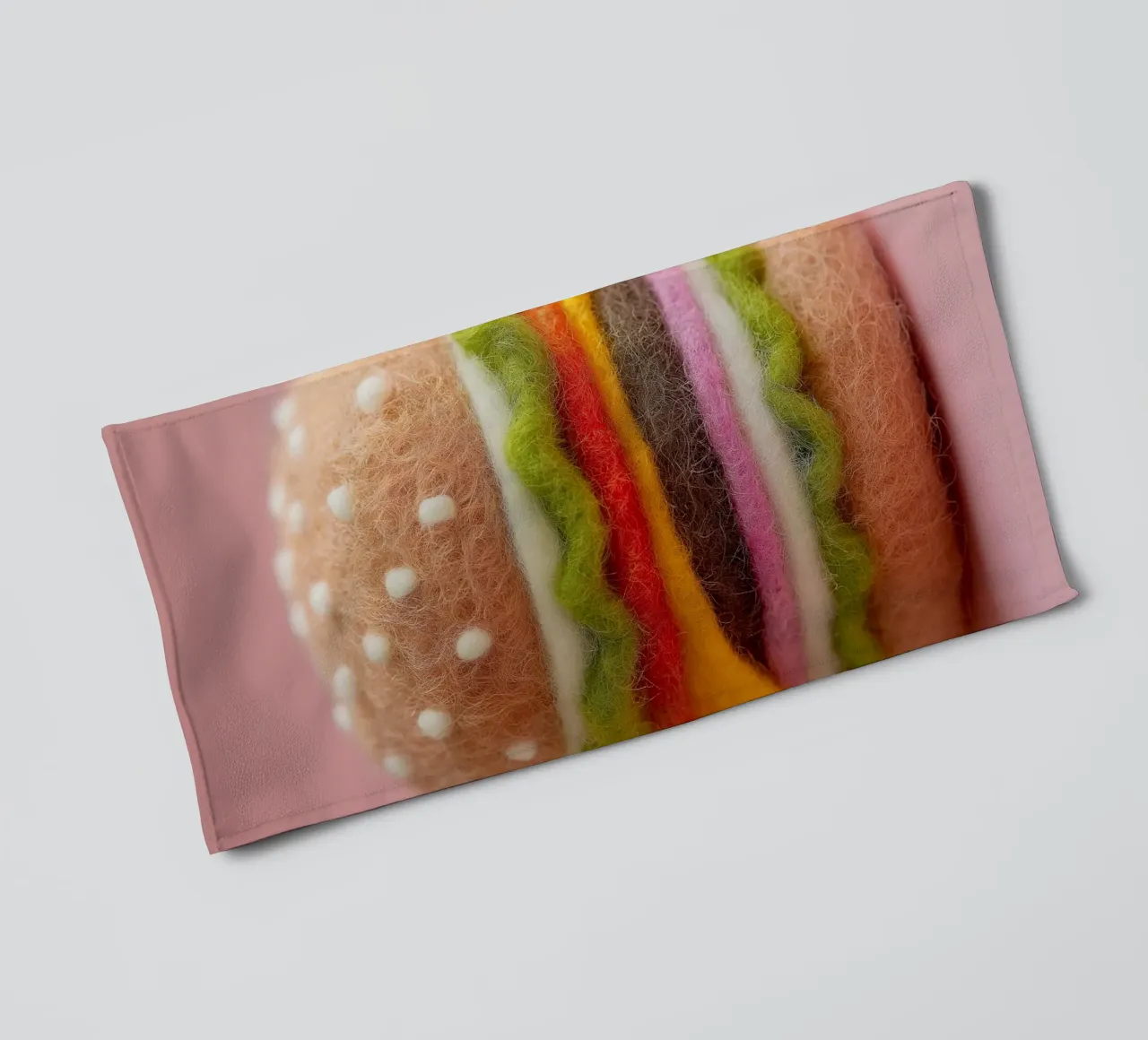 Hamburger soffice asciugamano da bagno da Motivate-Today