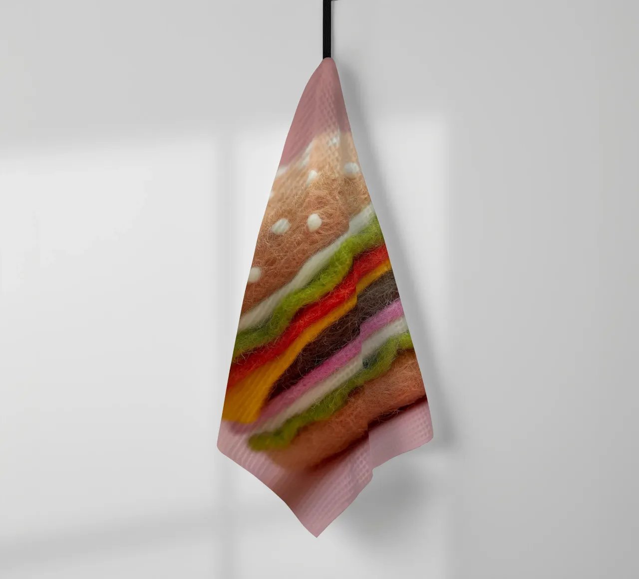 Hamburger soffice canovaccio da cucina da Motivate-Today