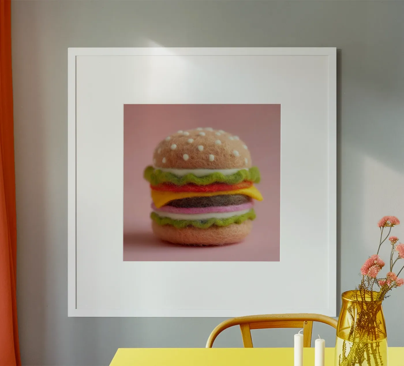 Fluffy Burger poster da Motivate-Today