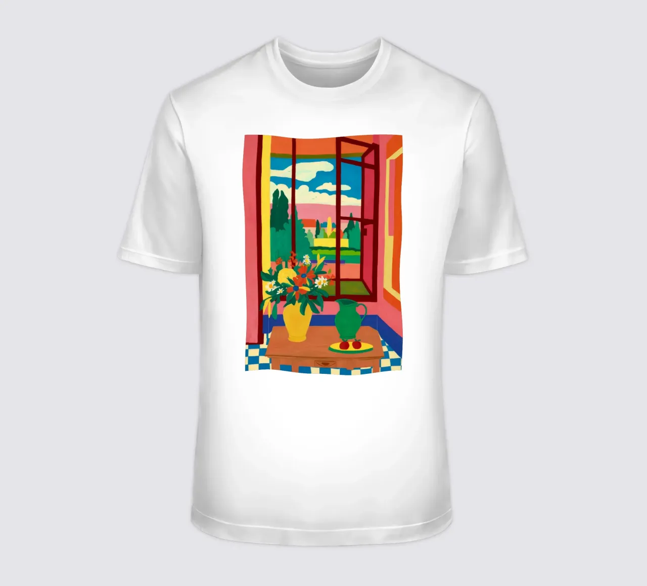 Terrazza Lemon Vista t-shirt da FadeAura