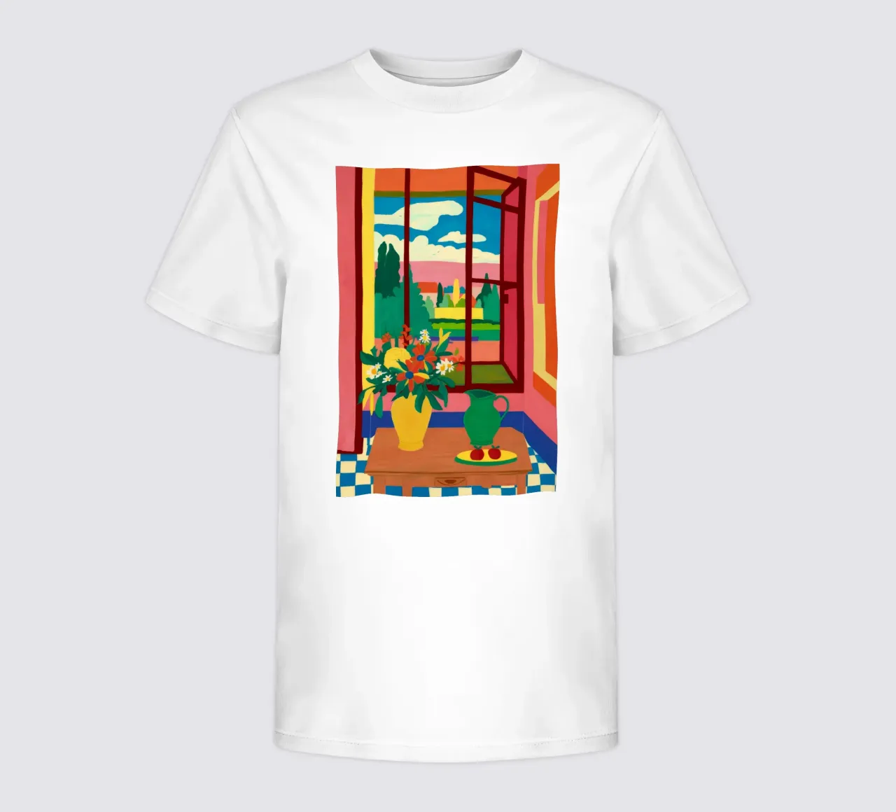 Terrace Lemon Vista kids t-shirt by FadeAura