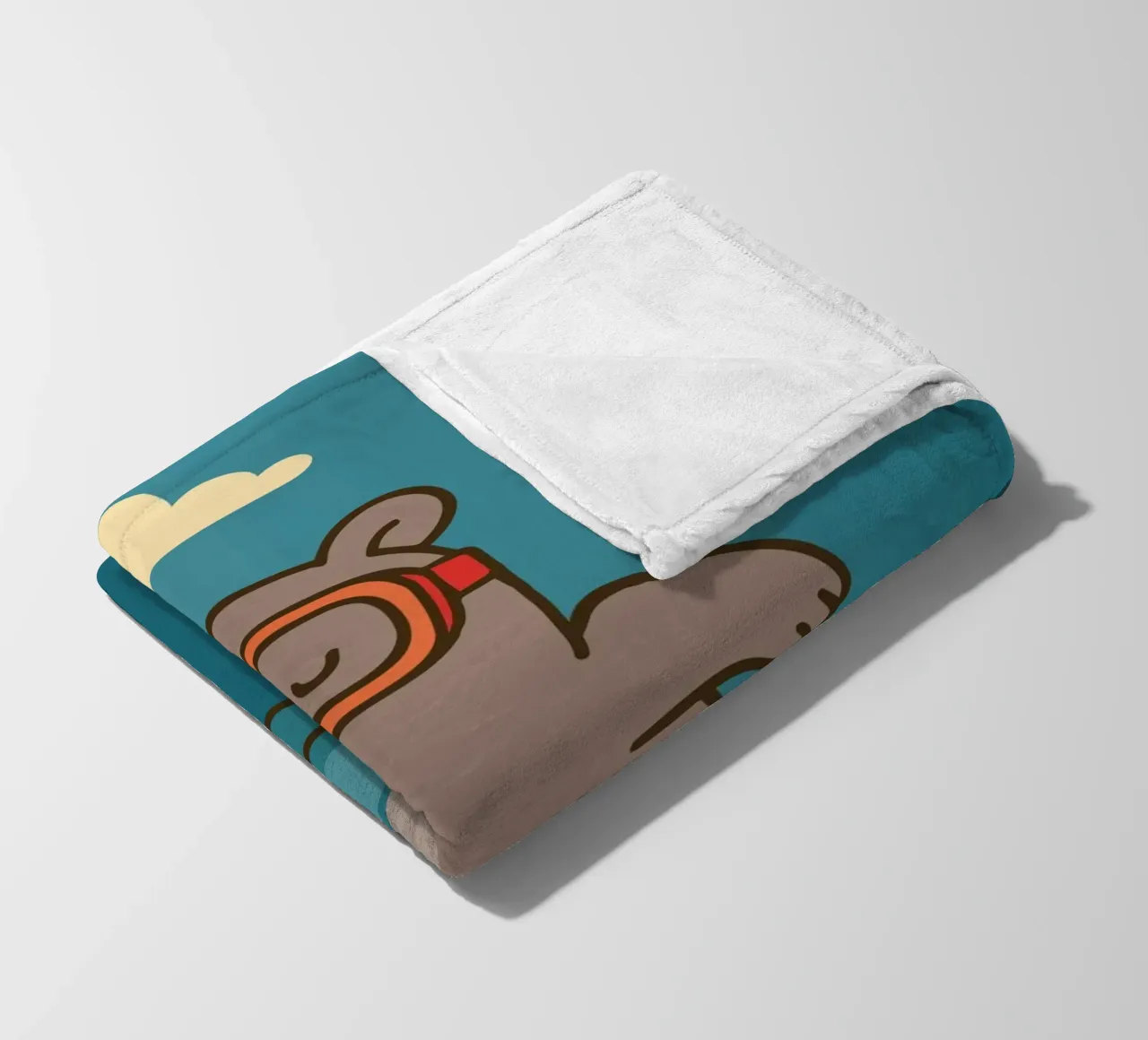 Immersione in mare con l'orso coperta in pile da namosh