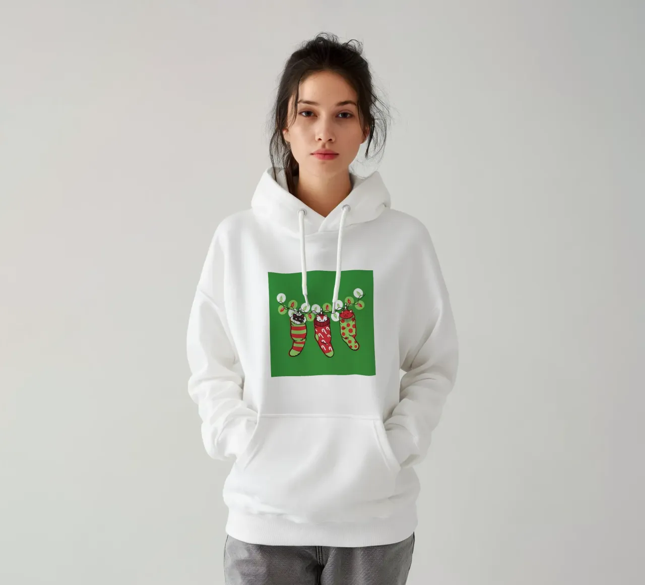 Jingle Meow felpa con cappuccio da Tobe Fonseca