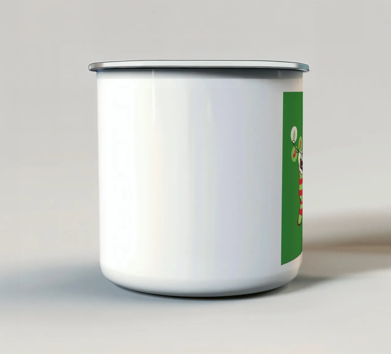 Jingle Meow tazza in smalto da Tobe Fonseca