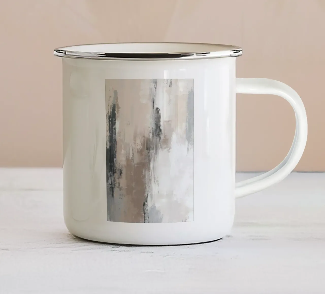 Arte da parete di Imagine tazza in smalto da Imagine