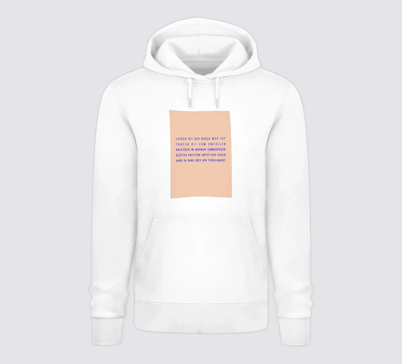 Lachen.Tanzen.Knutschen..Hand in Hand. sudadera con capucha de FRICKE DESIGN