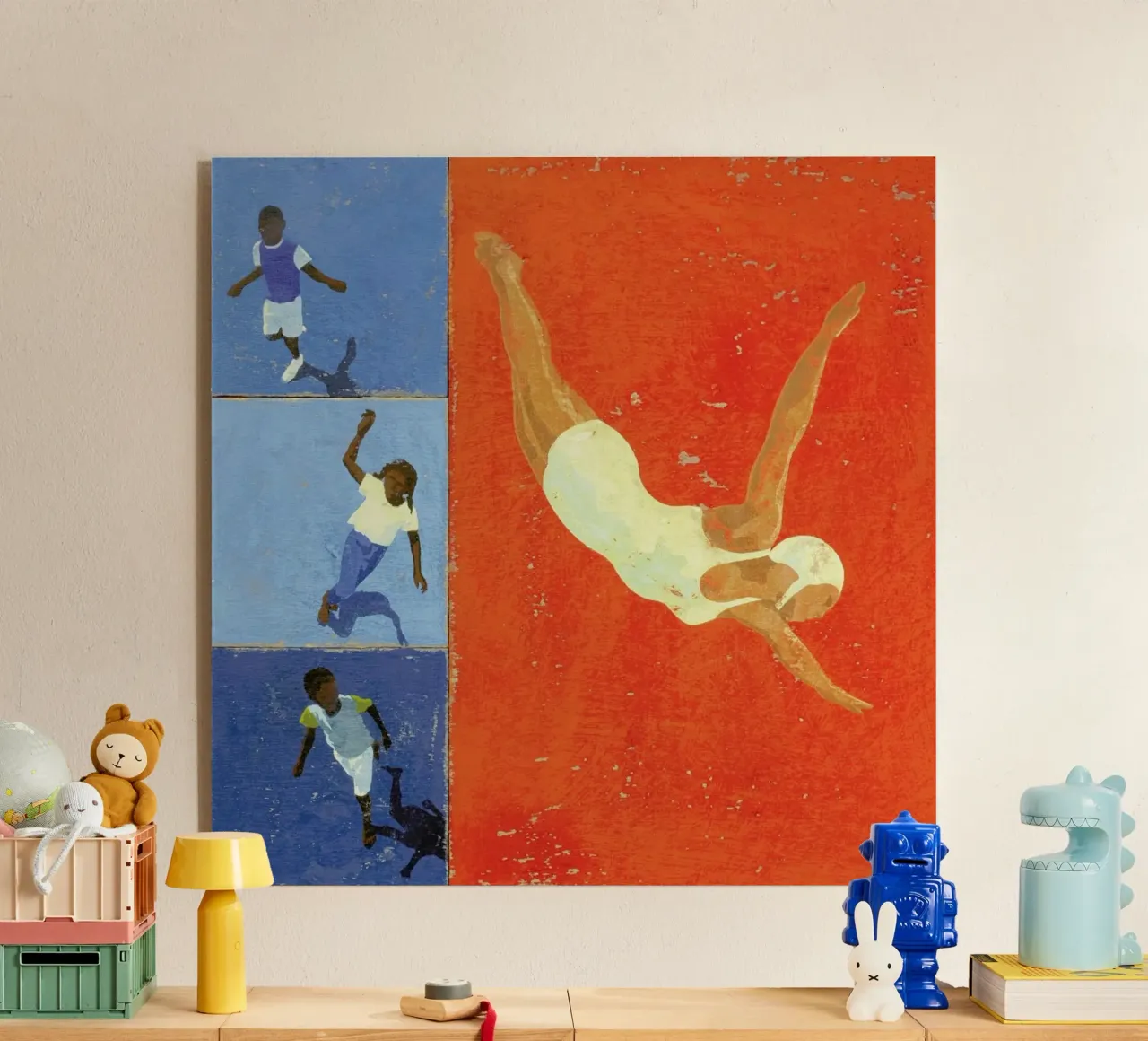 Diver Children plexiglass da Andy Bridge