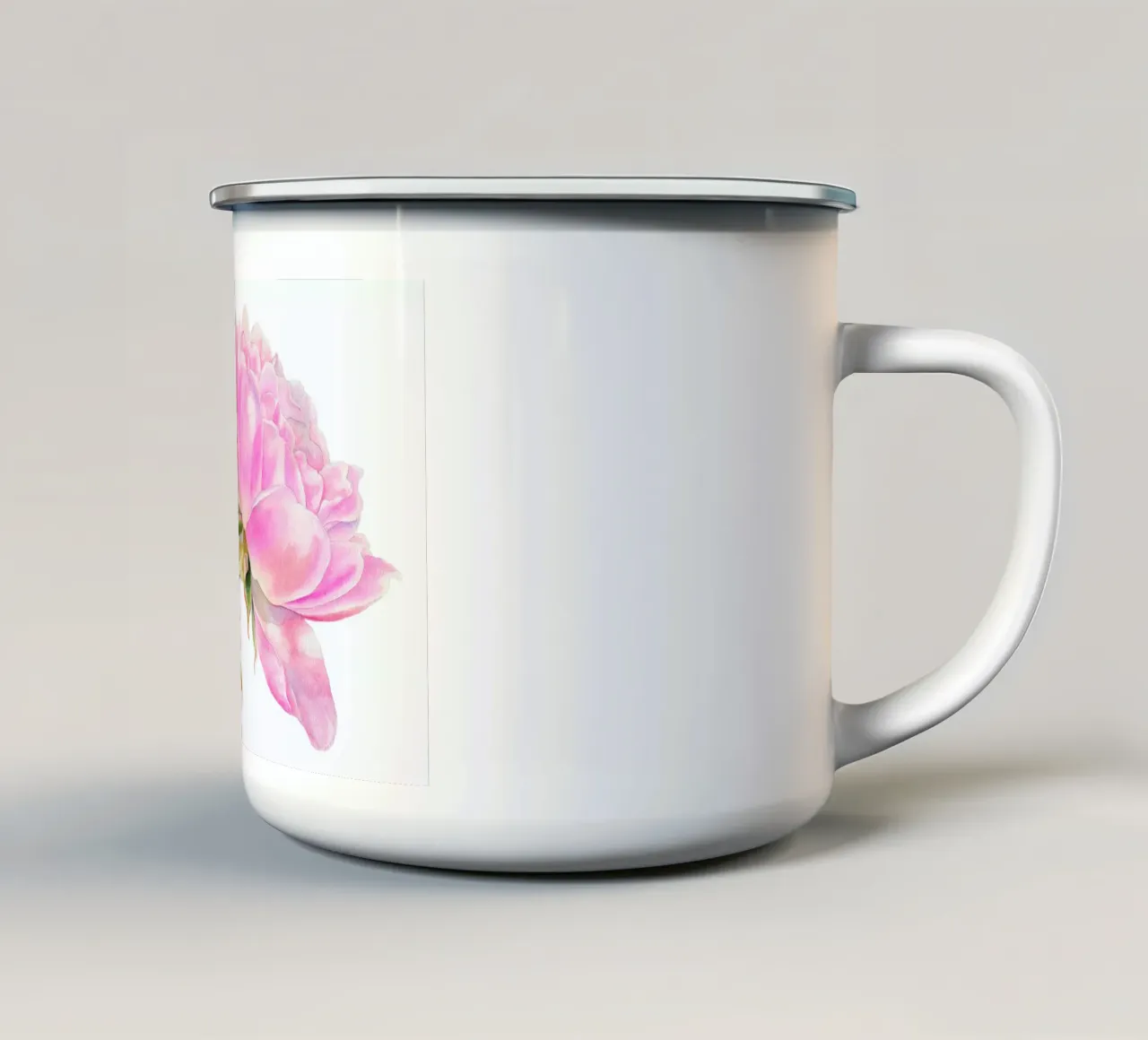 Bodendeckerrose tazza in smalto da youdesignme