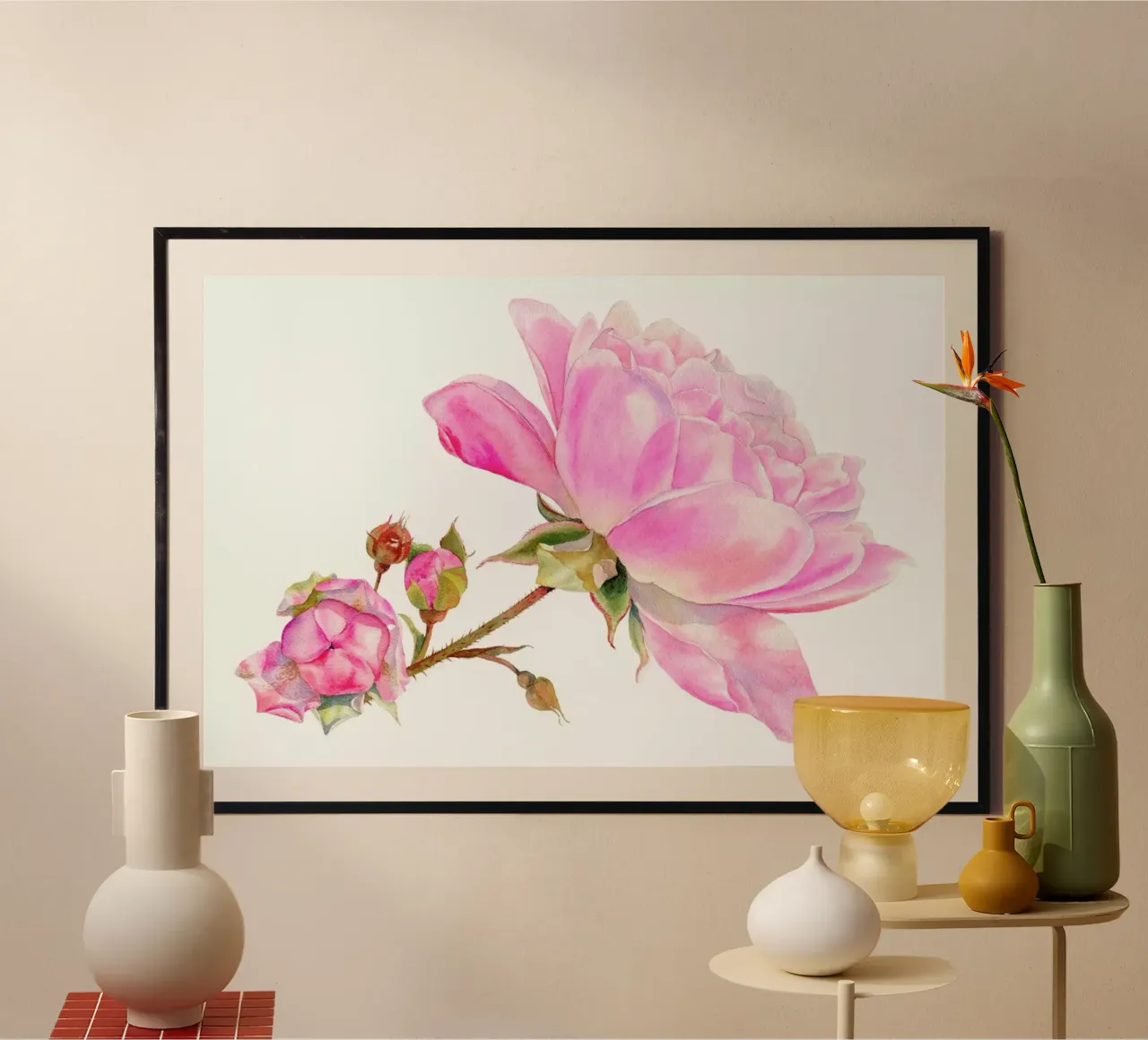 Bodendeckerrose poster da youdesignme