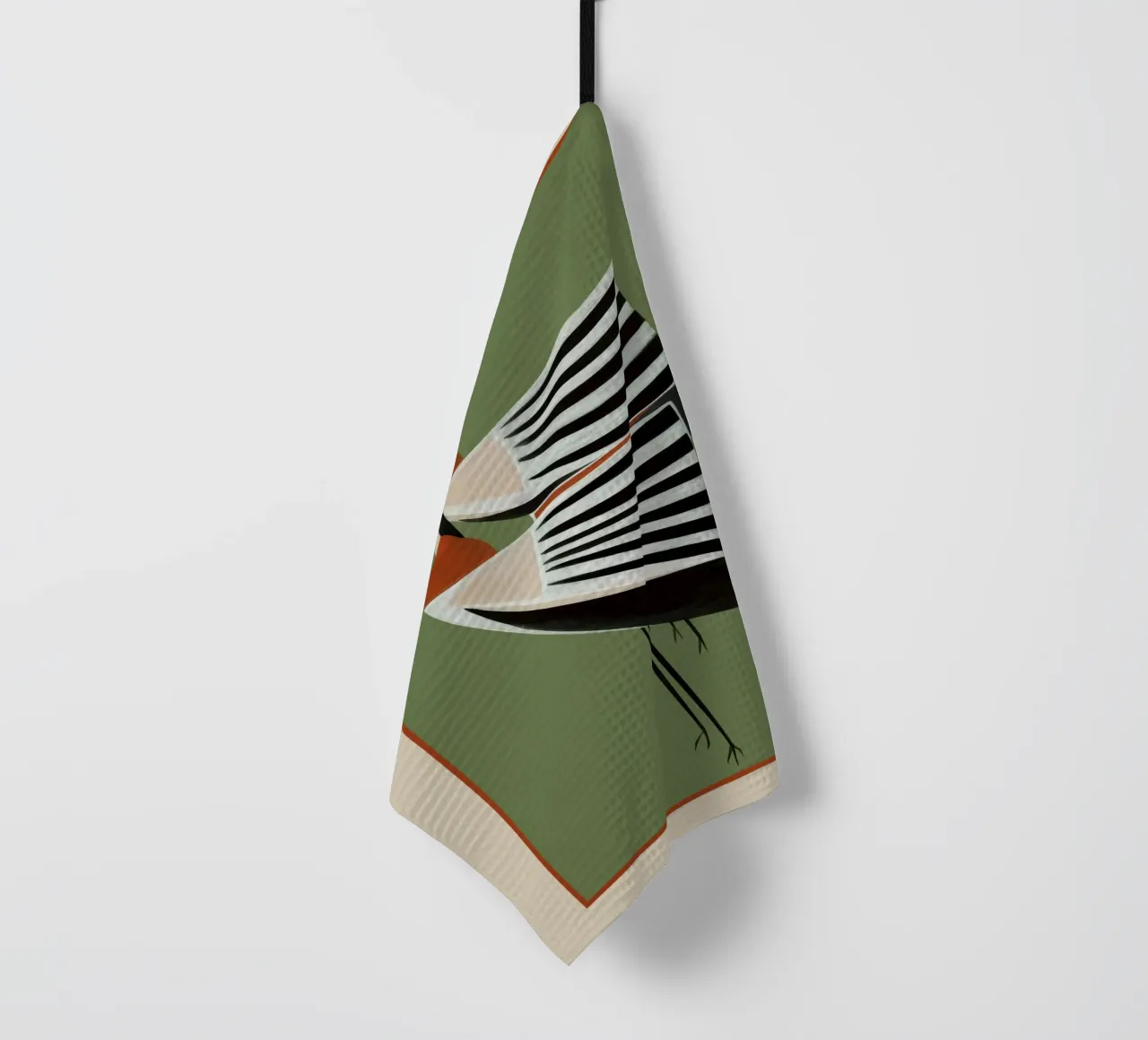 Striped Bird Pair canovaccio da cucina da cityart