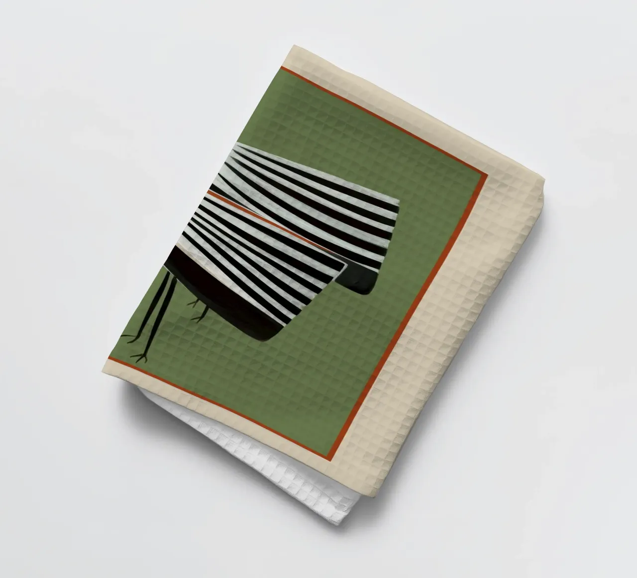 Striped Bird Pair canovaccio da cucina da cityart