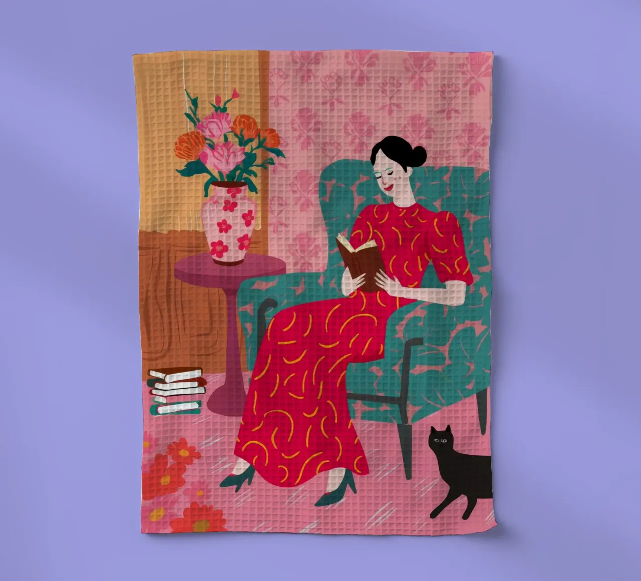 Lecture de la robe rouge torchon de FadeAura