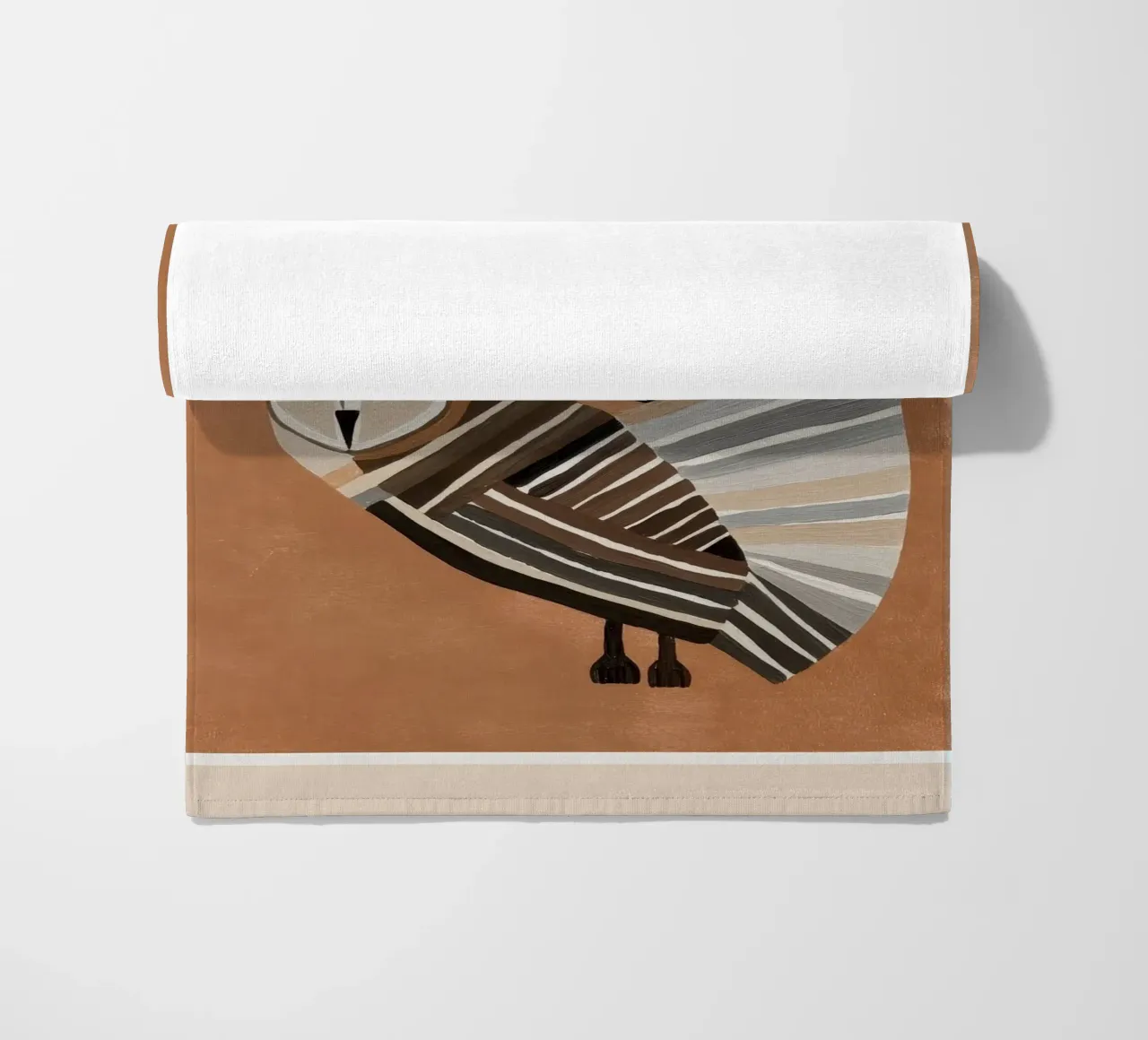 Striped Owl Pair telo mare da cityart