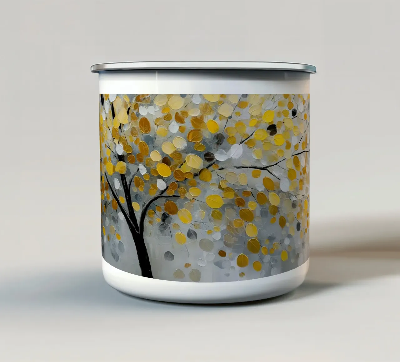 Arte da parete di Imagine tazza in smalto da Imagine