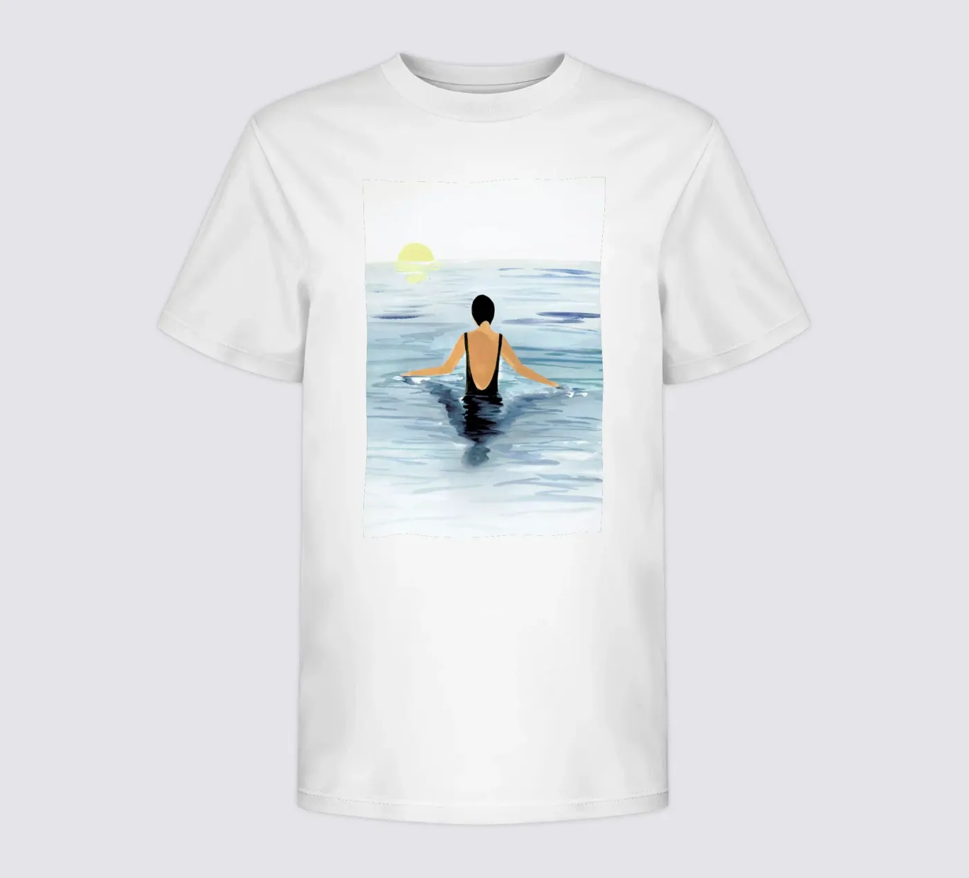 Swimmer t-shirt bambini da Laura Page
