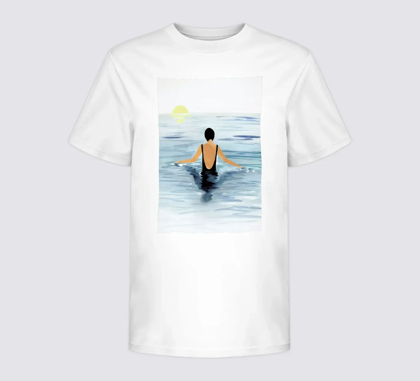 Swimmer t-shirt bambini da Laura Page