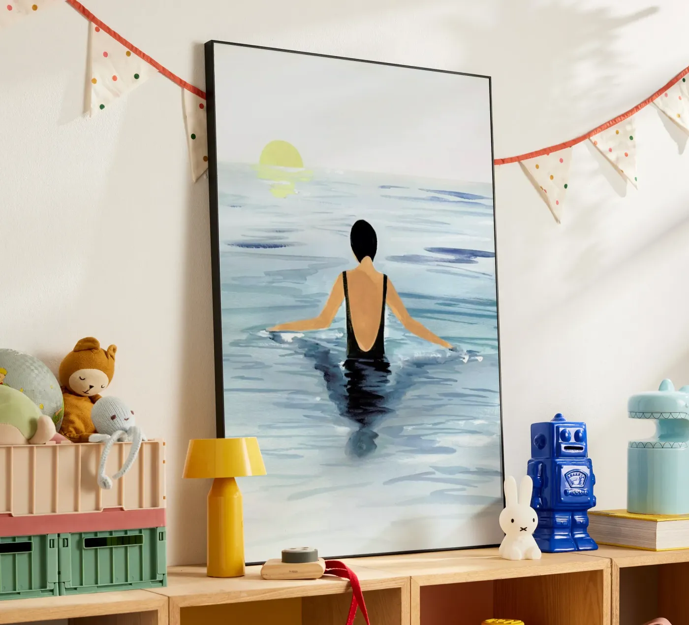 Swimmer pannello forex da Laura Page