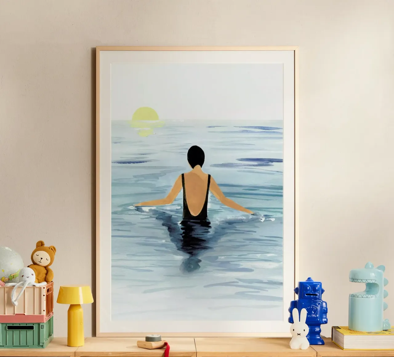 Swimmer poster da Laura Page